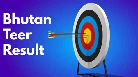 bhutan old teer result